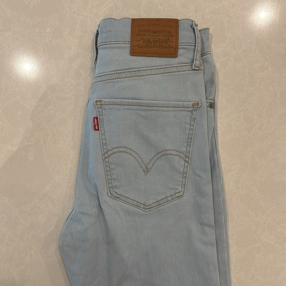 Levi’s mile high super skinny with fray ankle 26 - Picture 5 of 5